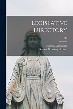 portada Legislative Directory; 1937 (en Inglés)