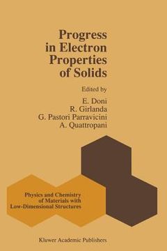 portada Progress in Electron Properties of Solids: Festschrift in Honour of Franco Bassani (in English)