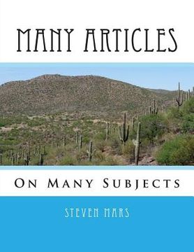 portada Many Articles: On Many Subjects