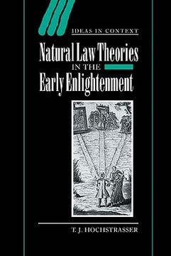 portada Natural law Theories in the Early Enlightenment Hardback (Ideas in Context) 