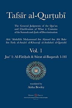 portada Tafsir Al-Qurtubi - Vol. 1: Juz' 1: Al-FātiḤAh & Sūrat Al-Baqarah 1-141 (en Inglés)