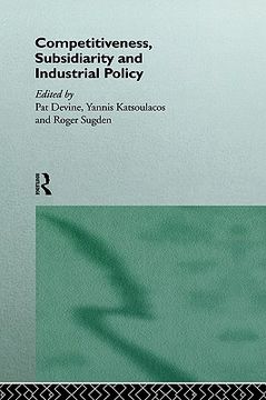 portada competitiveness, subsidiarity and industrial policy (en Inglés)