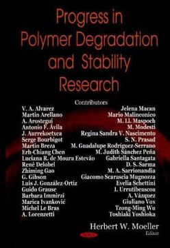 portada progress in polymer degradation and stability research (en Inglés)