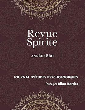 portada Revue Spirite (Année 1860) (in French)