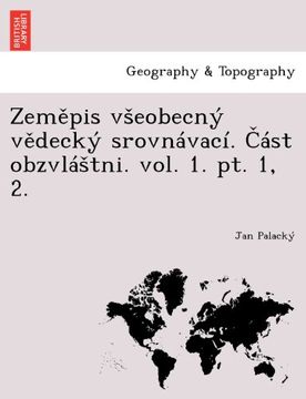 portada Zeměpis všeobecný vědecký srovnávací. Část obzvláštni. vol. 1. pt. 1, 2. (Czech Edition)