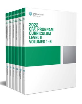 portada 2022 Cfa Program Curriculum Level II Box Set