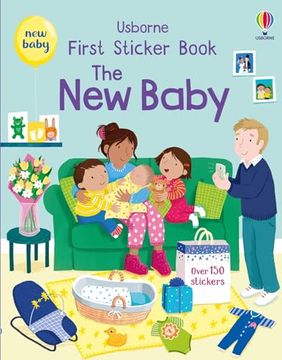 portada First Sticker Book the New Baby (in English)