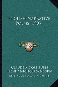 portada english narrative poems (1909) (en Inglés)
