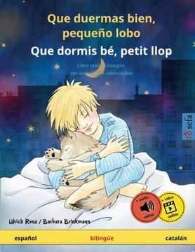 portada Que Duermas Bien, Pequeño Lobo - que Dormis bé, Petit Llop (Español - Catalán)