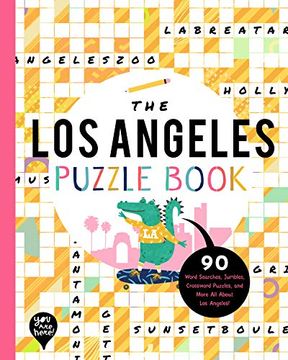 portada The los Angeles Puzzle Book: 90 Word Searches, Jumbles, Crossword Puzzles, and More all About los Angeles, California!
