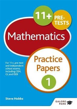 portada 11+ Maths Practice Papers 1: For 11+, pre-test and independent school exams including CEM, GL and ISEB