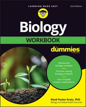 portada Biology Workbook for Dummies (in English)