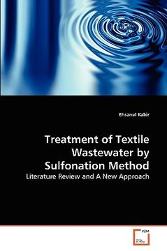 portada treatment of textile wastewater by sulfonation method (en Inglés)
