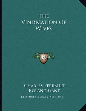 portada the vindication of wives (en Inglés)