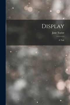 portada Display: A Tale (en Inglés)