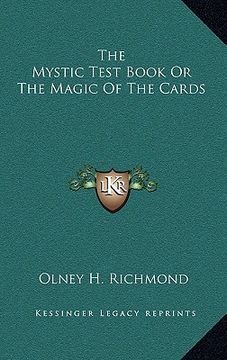 portada the mystic test book or the magic of the cards (en Inglés)
