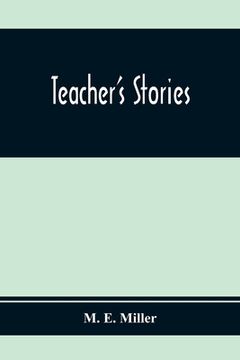 portada Teacher'S Stories (en Inglés)