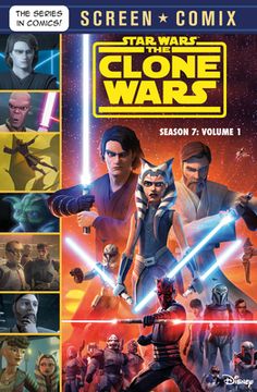 portada The Clone Wars: Season 7: Volume 1 (Star Wars) (Screen Comix) 
