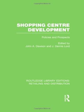 portada Shopping Centre Development (Rle Retailing and Distribution): Policies and Prospects (en Inglés)