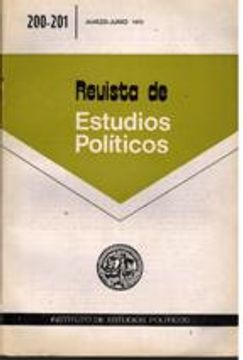 portada Revista de Estudios Politicos