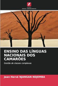 portada Ensino das Línguas Nacionais dos Camarões: Gestão de Classes Complexas (in Portuguese)
