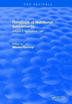 portada Handbook of Nutritional Supplements: Volume II, Agricultural Use (en Inglés)