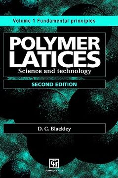 portada polymer latices: science and technology volume 1: fundamental principles (en Inglés)