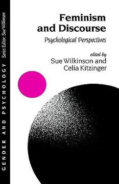 portada feminism and discourse: psychological perspectives (en Inglés)
