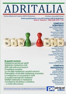 portada ADR Italia (Numero 1/2019)