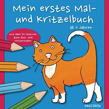 portada Mein Erstes Mal- und Kritzelbuch (en Alemán)