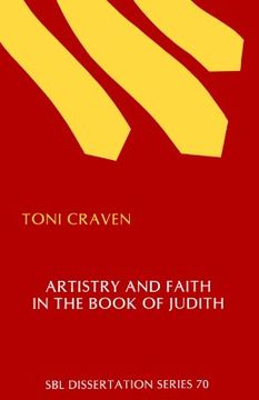 portada artistry and faith in the book of judith (en Inglés)