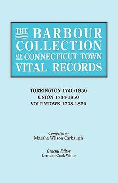 portada the barbour collection of connecticut town vital records [vol. 47] (en Inglés)