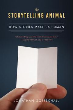 portada the storytelling animal: how stories make us human (in English)