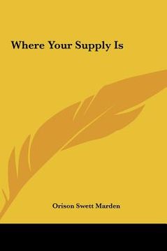 portada where your supply is