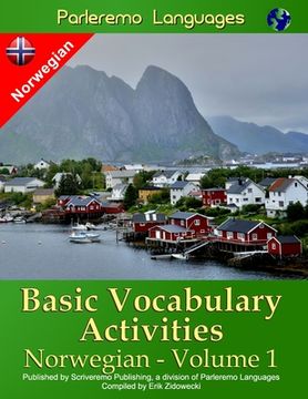 portada Parleremo Languages Basic Vocabulary Activities Norwegian - Volume 1 (en Noruego)