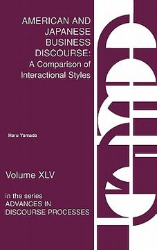 portada american and japanese business discourse: a comparison of interactional styles (en Inglés)