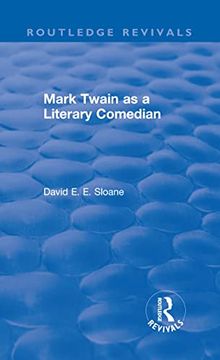portada Routledge Revivals: Mark Twain as a Literary Comedian (1979)