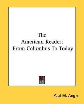 portada the american reader: from columbus to today (en Inglés)
