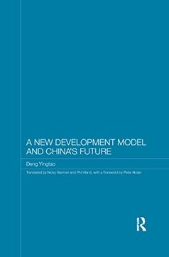 portada A New Development Model and China's Future