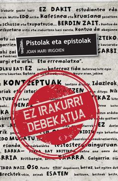 portada Pistolak eta Epistolak (en Euskera)