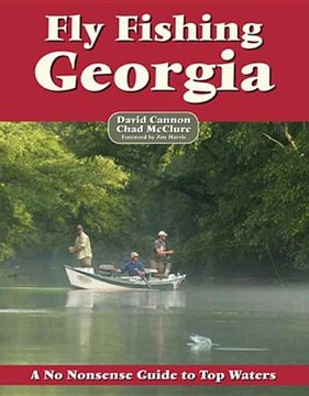 portada Fly Fishing Georgia: A no Nonsense Guide to top Waters (no Nonsense fly Fishing Guids) (en Inglés)