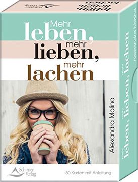 portada Mehr Leben, Mehr Lieben, Mehr Lachen: - 50 Karten mit Anleitung (en Alemán)