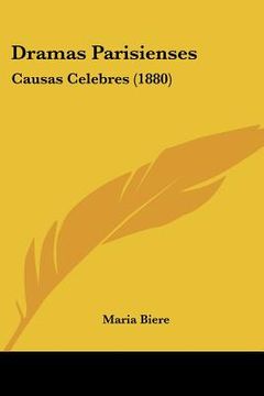 portada dramas parisienses: causas celebres (1880) (in English)