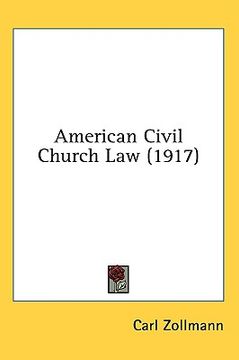 portada american civil church law (1917)
