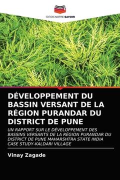 portada Développement Du Bassin Versant de la Région Purandar Du District de Pune (in French)