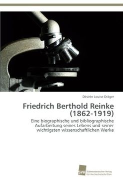 portada Friedrich Berthold Reinke (1862-1919)
