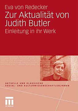 portada Zur Aktualität von Judith Butler: Einleitung in ihr Werk (en Alemán)
