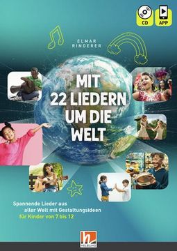 portada Mit 22 Liedern um die Welt, Heft Inkl. Cd + app (en Alemán)