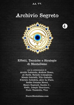 portada Archivio Segreto n. 4 - Effetti, Tecniche e Strategie di Mentalismo (Italian Edition)