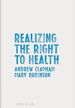 portada realizing the right to health (en Inglés)
